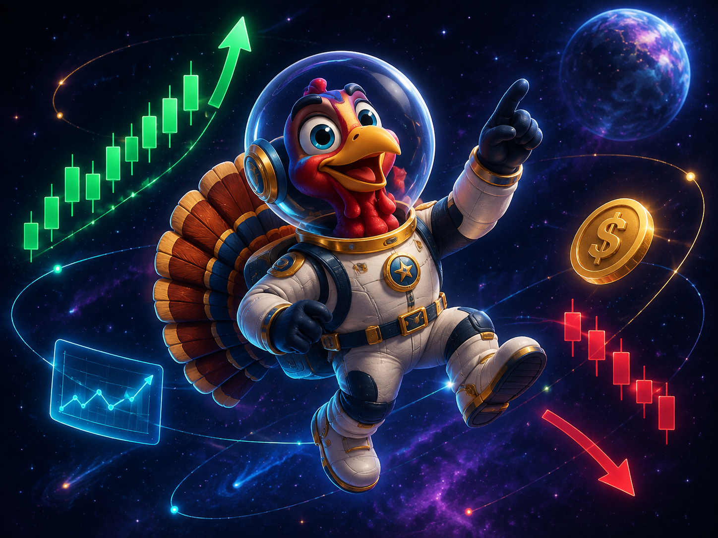 Pavo astronauta, guía de Misión Capital